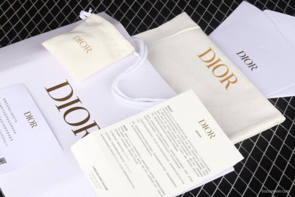 Dior B30 Microfiber Mesh B30 CD series sports shoes LY66140 Grey/White - Image 17