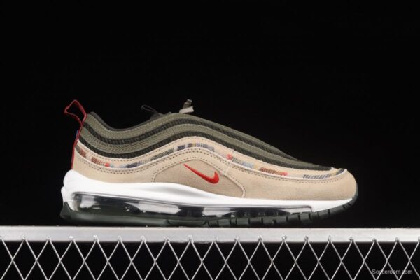 NIKE Air Max 97 brown color matching bullet air cushion running shoes DC3494-992 - Image 15