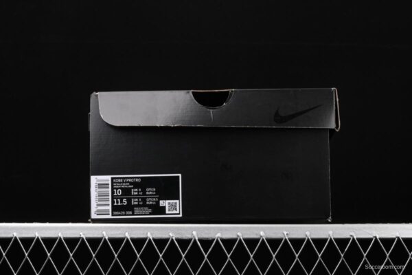 NIKE Zoom Kobe 5 Wolf Grey Kobe 5 Wolverine professional basketball shoes 386429-006 - Image 10
