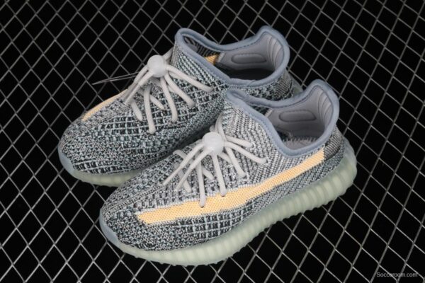 Kids Adidas Yeezy 350 Boost V2 GY7657 Darth Coconut 350 second Generation Kids - Image 9