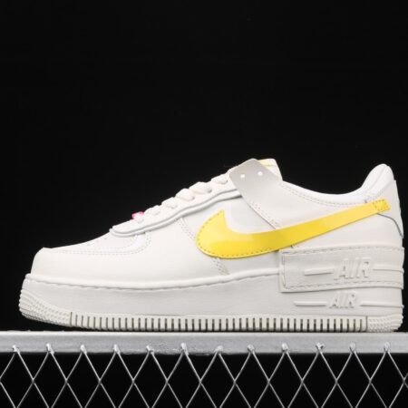 NIKE Air Force 1 ShAdidasow light weight heightened low-top board shoes CZ0375-100