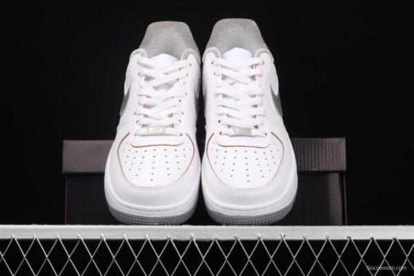 NIKE Air force1 Low labei maker white and blue color matching low-top casual board shoes DC5209-100 - Image 11