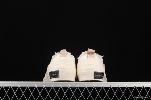 IMPACT x VESSEL G.O.P. LOW deconstructs S20XC01W for high canvas vulcanized board shoes with overlapping thick soles and low sides - Image 11