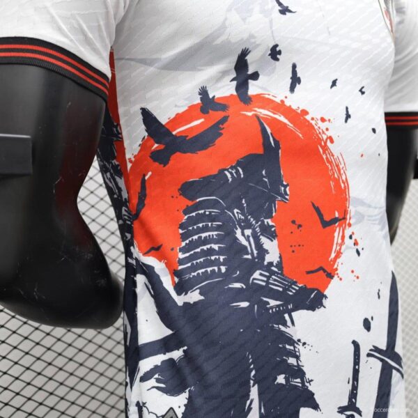 Player Version 2024 Japan White Japanese Samurai Jersey - Image 4