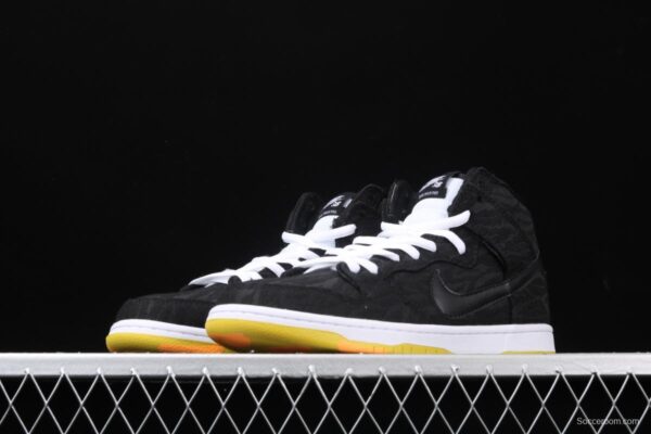 NIKE SB Zoom DUNK High PRO QS skateboard shoes with high uppers 305050-034 - Image 13