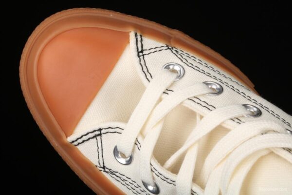 Converse All Star 70 Ouyang Nana same style raw rubber caramel milk tea high top casual board shoes 155497C - Image 8