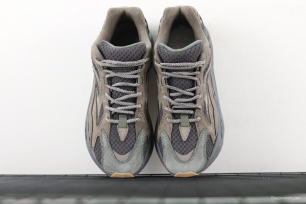 Adidas Yeezy Boost 700Inertia EG6860 Kanye coconut 700gray brown running shoes 3M reflection - Image 13