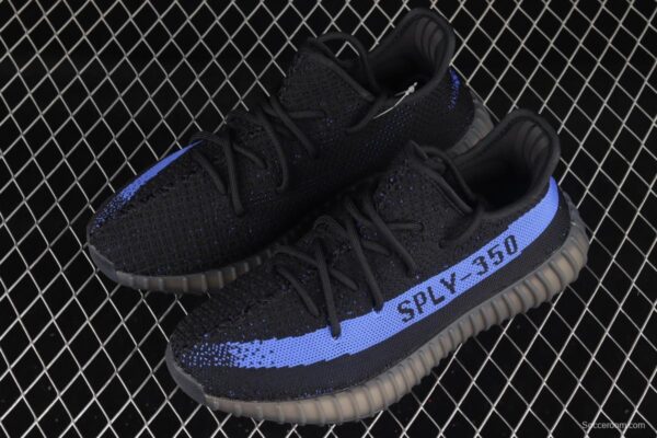 Adidas Yeezy 350 Boost V2 GY7164 Darth Coconut 350 second generation black and blue color - Image 10