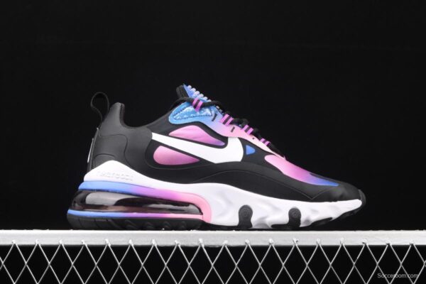NIKE Air Max 270React 2020 new high-frequency mesh hollowing out function half-palm air cushion running shoes BV3387-400 - Image 15