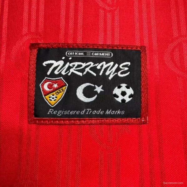 Retro 1996 Turkey Home Jersey - Image 7