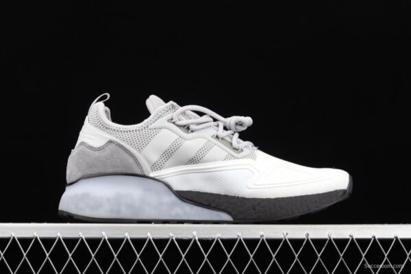 Adidas ZX 2K Boost H67573 2021 summer new clover popcorn vintage running shoes - Image 16