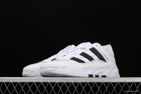 Adidas Originals Niteball FX3515 series street basketball shoes - Image 13