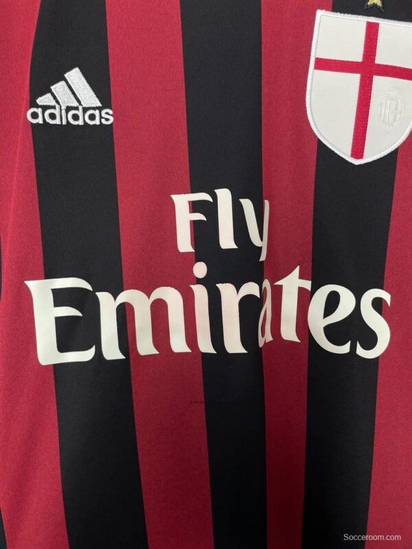 Retro 15/16 AC Milan Home Jersey - Image 5
