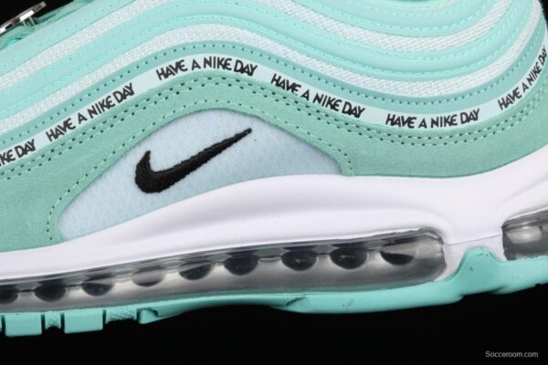 NIKE Air Max 97 ND mint green suede air cushion running shoes 923288-300 - Image 4