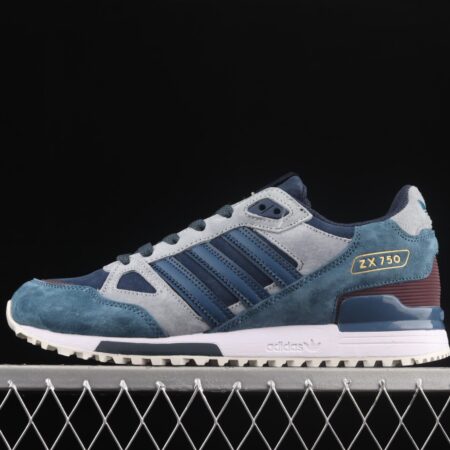 Adidas Original ZX 750Q34281 retro casual running shoes