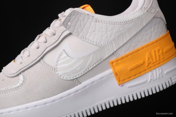 NIKE Air Force 1 ShAdidasow light weight heightened low-top 100-board shoes CU3446-001 - Image 6