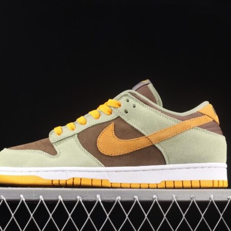 NIKE SB DUNK Low Prm green brown orange SB rebound fashion casual board shoes DH5360-300