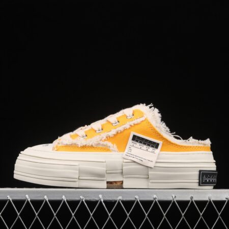 IMPACT x VESSEL G.O.P. LOW deconstructs overlapping thick-bottomed cork low-side heightened canvas vulcanized semi-tow
