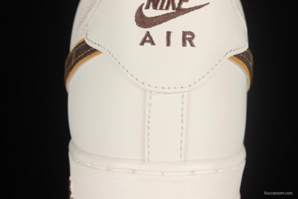 LV x NIKE Air Force 1'07 Low joint custom low-top casual sneakers KV3696-880 - Image 6