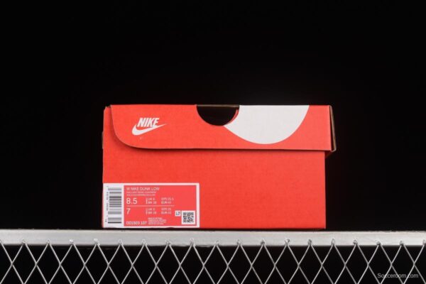 NIKE DUNK Low Bone White Color Matching SB Buckle Backboard Fashion Casual Sneakers DD1503-107 - Image 11