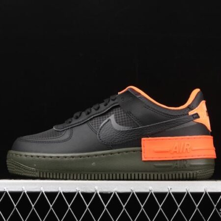 NIKE Air Force 1 ShAdidasow light weight heightened low-top 100-board shoes CQ3317-001