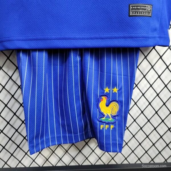24/25 Kids France Home Jersey - Image 8