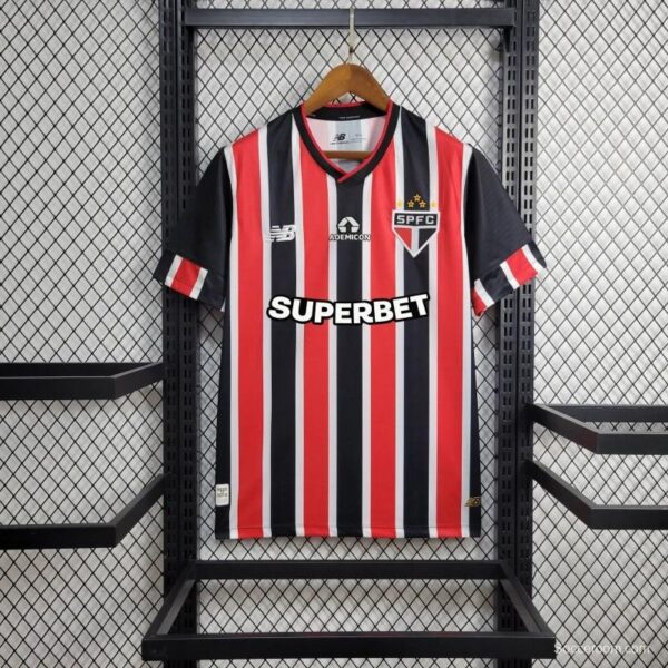 24/25 Sao Paulo Away Jersey + With Patch - Image 4