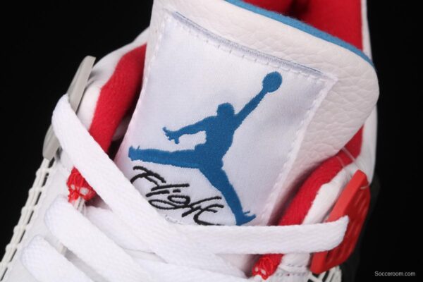 Air Jordan 4 Tattoo What The mandarin duck white cement basketball shoes CI1184-146 - Image 8