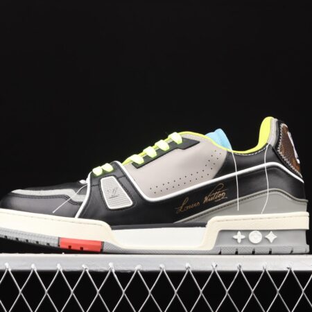 Authentic LV 2021ss early spring fashion catwalk sneakers 51Bcolore MS1220