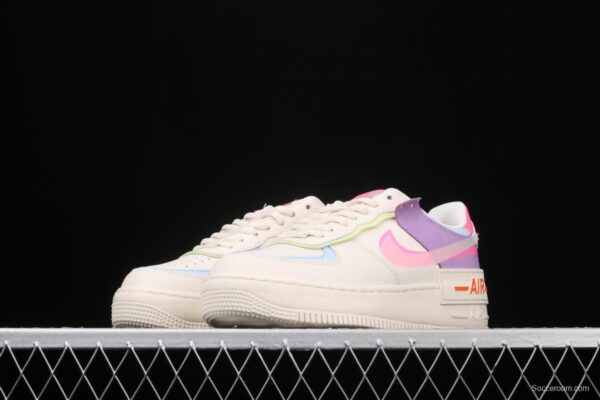 NIKE Air Force 1 ShAdidasow all-white lightweight shoes CU3012-164low-top white board shoes - Image 13