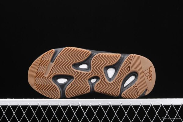 Adidas Yeezy Boost 700V2 Utility Black FV5304 coconut 7003M reflective black rubber running shoes - Image 12