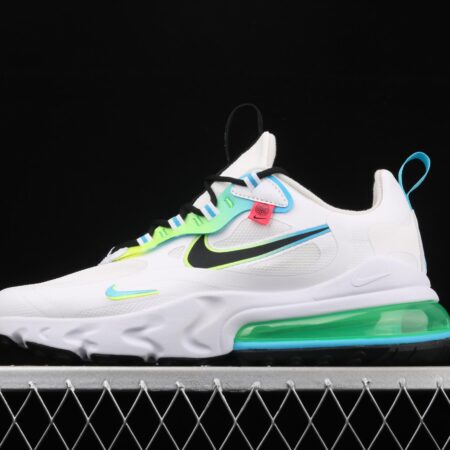 NIKE React Air Max 270Just Do It Takahashi Shield mesh series functional half-palm air cushion running shoes CK6457-100