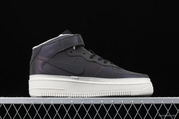 NIKE Air Force 1x 07 Mid chameleon medium top casual board shoes AT1118-600 - Image 12