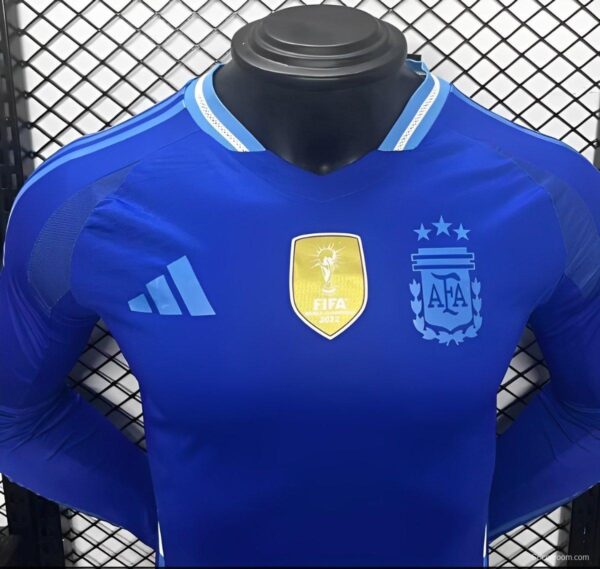 Player Version 2024 Belgium Away Long Sleeve Jersey - Image 2