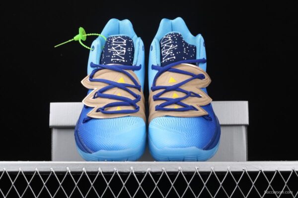 NIKE Kyrie 5 EP 'BHM' PE Owen 5 generation new color matching indoor actual combat leisure sports basketball shoes AO2919-300 - Image 11