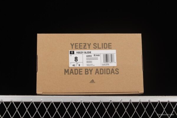 Kanye West x Yeezy Slide Resin GZ0953 Orange - Image 8