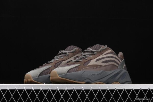 Adidas Yeezy Boost 700Inertia EG6860 Kanye coconut 700gray brown running shoes 3M reflective BASF popcorn - Image 16