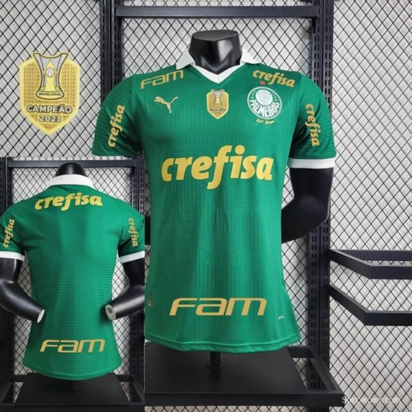 Player Version 24/25 Palmeiras Home Jersey+ All Sponsored - Image 2