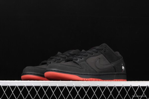 Black Pigeon x NIKE SB DUNK low Trd QS black pigeon retro low-side leisure sports skateboard shoes 883232-008 - Image 14