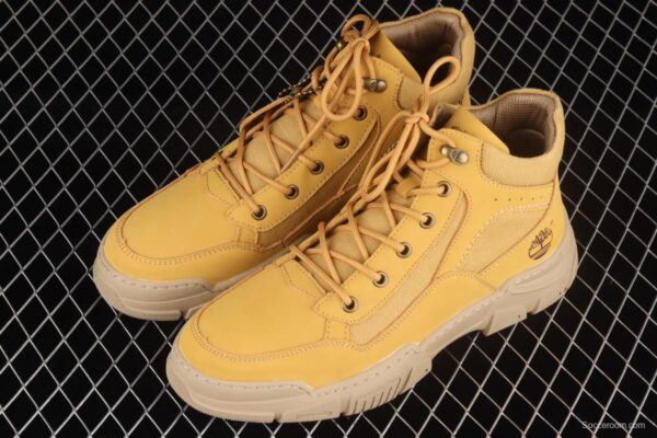 Timberland medium-top outdoor casual shoes TB10057YELLOW - Image 10