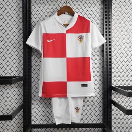 2024 KIDS Croatia Home Jersey