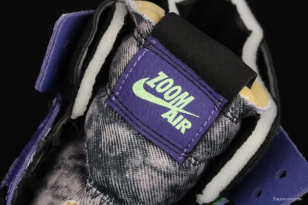 Air Jordan 1 Zoom Air CMFT BayouBoys Zion Black Purple DC2133-500 - Image 8