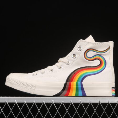 Converse Pride Chuck 70 rainbow color fashionable canvas shoes 170821C