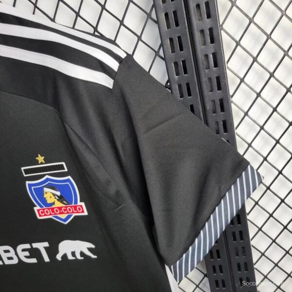 24/25 Colo Colo Away Black Jersey - Image 5