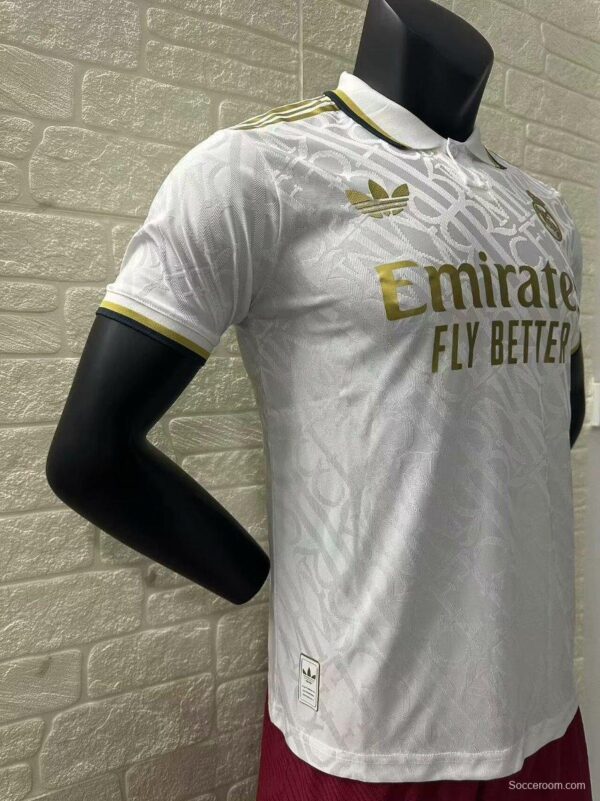Player Version 24/25 Real Madrid White Special Pre-Match Jersey - Image 5