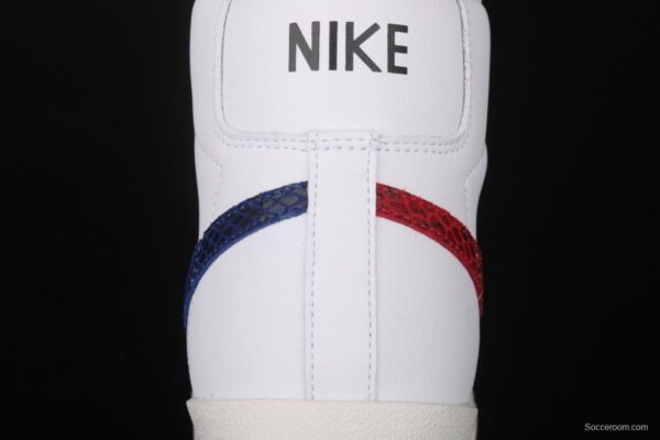 NIKE Blazer Mid'77 Vintage pioneer mandarin duck double hook retro high-top leisure board shoes CW7073-100 - Image 5