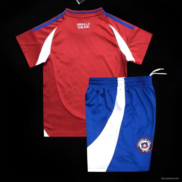 2024 Kids Chile Home Jersey - Image 2