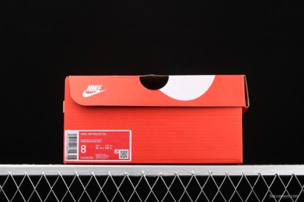 NIKE Air Max 97 QS Olympic black gold 3M reflective bullet air cushion running shoes CI3708-001 - Image 10