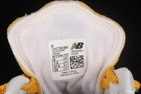 New Balance XC-72 series retro casual running shoes UXC72CBB - Image 5