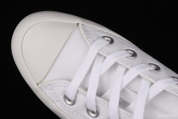 Converse Chuck Taylor All Star Lugged Move OX Converse black and white thick soled heightening shoes 567680C - Image 9